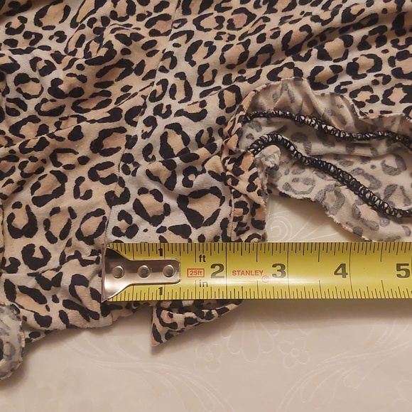 Joyspun Cheetah Print Pajama Set Top And Shorts Sz XL 16-18 - Picture 17 of 17